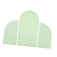 thumbnail image 4 of Luzkey 3x Arch Backdrop Covers Arch Frame Backdrop Covers Birthday Arch Stand Covers, Wedding Arch Covers for Baby Shower, Reception Light Green, 4 of 8