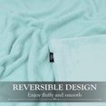 thumbnail image 2 of Catalonia Super Soft Sherpa Throw Blanket 50" x 60" Reversible Match Color Fuzzy Micro Plush All Season Fleece TV Blanket, 2 of 7