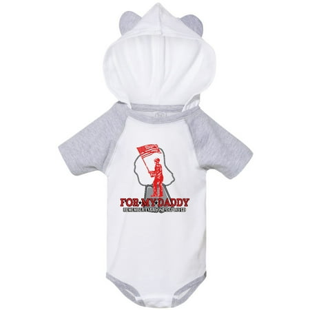 

Inktastic Deployed For Daddy Military Support Gift Baby Boy or Baby Girl Bodysuit