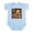 Sky Blue, variant on CafePress - Adorable Yorkshire Terrier Yorke Christmas Body Suit - Baby Light Bodysuit, Size Newborn - 24 Months