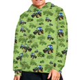 thumbnail image 2 of DISNIMO Tractor Hoodies for Boys Pullover Hoodies Size 6-7 Hoodies Kids Boys Hoodie with Pockets Kids Long Sleeve Hoodie Girls Fall Hoodies Children Childrens Pullover Hoodie Green Girls Hoodie, 2 of 7