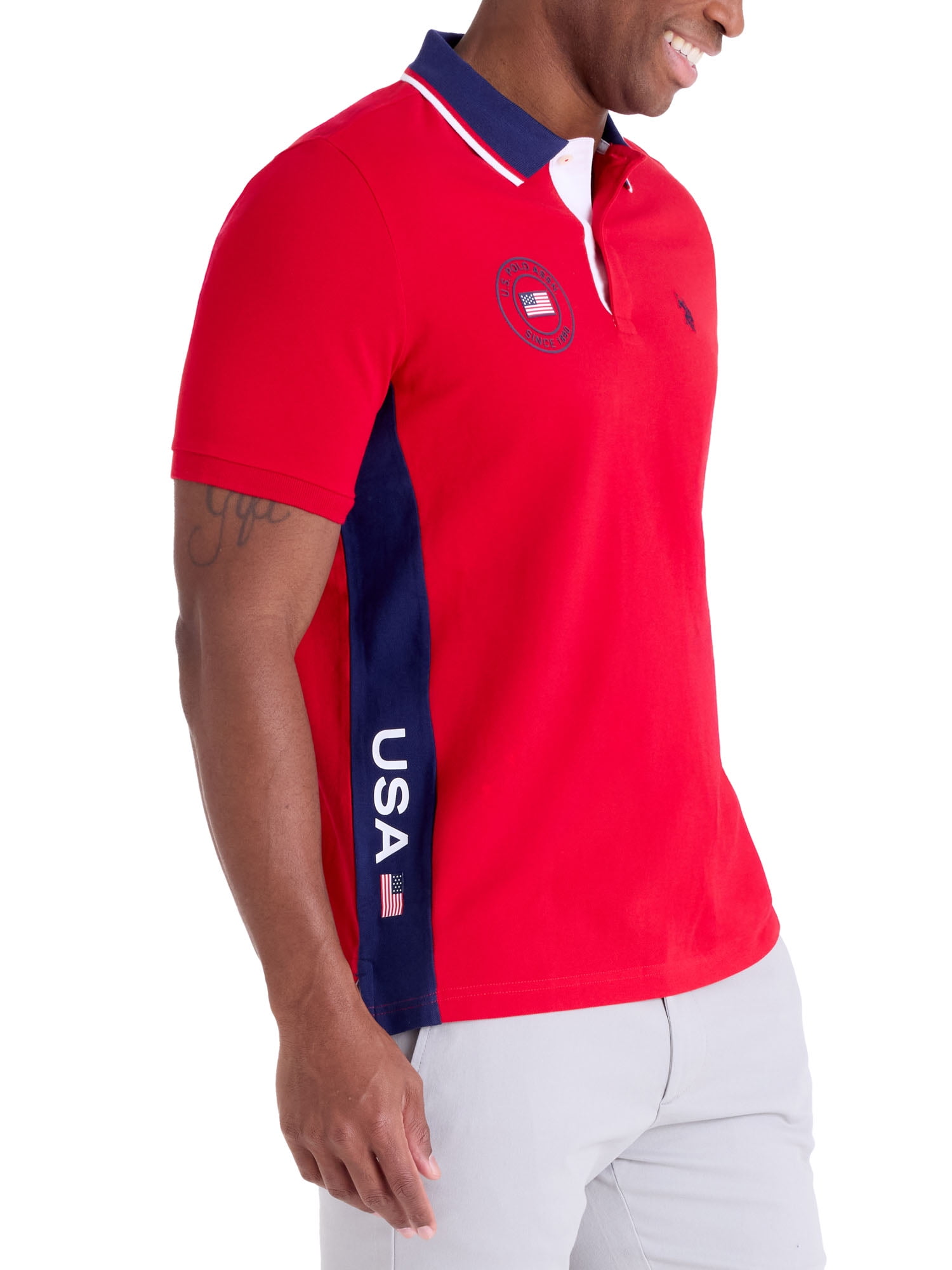 U.S. Polo Assn. Men's USA Heritage Polo Shirt