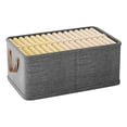 thumbnail image 2 of Qaailabf Drawer-Style Fabric Clothing Storage Box Organizer for Sweaters, High-Capacity Wardrobe Organizer with Easy Access Design, Space-Saving Foldable Home Storage Solution for Closets and Under, 2 of 10