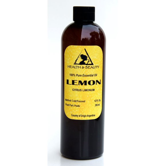 Lemon essential oil aromatherapy 100% pure natural 12 oz