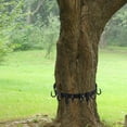 thumbnail image 2 of koolsoo Strap Hangers Holder Practical Lightweight Multi Hooks Accessory Holder Tree Stand Strap for Garden Hiking Trekking Black, 2 of 8