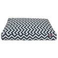 thumbnail image 2 of Majestic Pet | Chevron Rectangle Pet Bed For Dogs, Removable Cover, Navy Blue, Large, 2 of 6