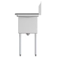 thumbnail image 2 of Pemberly Row Évier de Cuisine en Acier Inoxydable 15x15x12 NSF Argent, 2 of 7