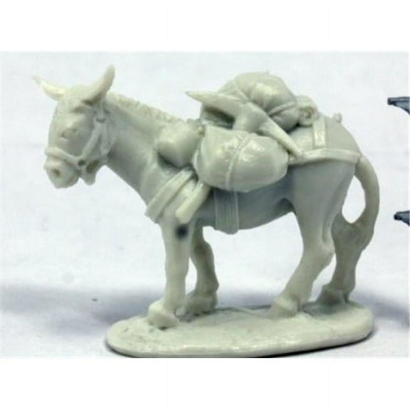 Reaper Miniatures REM77402 Bones Pack Donkey Miniature Figure