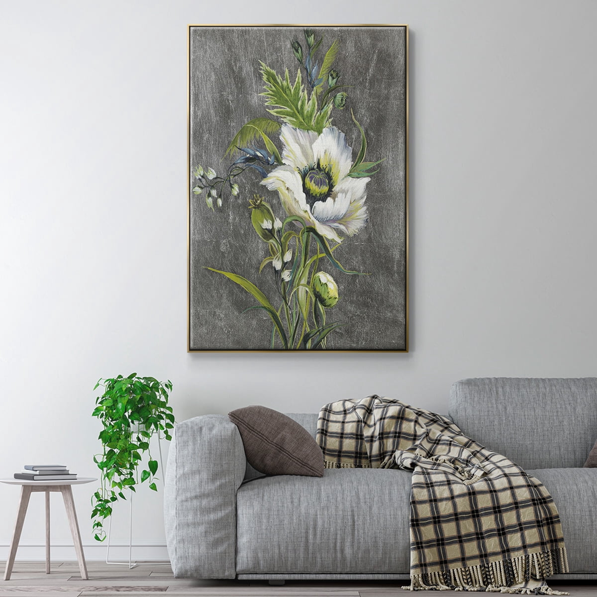 Sunny Sunday II Framed Premium Gallery Wrapped Canvas - Ready to Hang - 27 x 41 - Gold Floating Frame