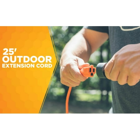 

Southwire 2307SW8803 16/3 Medium-Duty 13-Amp SJTW General Purpose Extension Cord 25-Feet