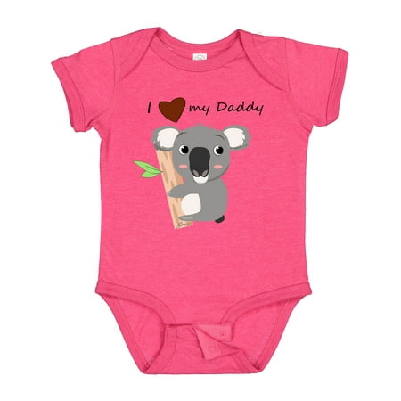 

Inktastic Koala (i Love My Daddy) Gift Baby Boy or Baby Girl Bodysuit