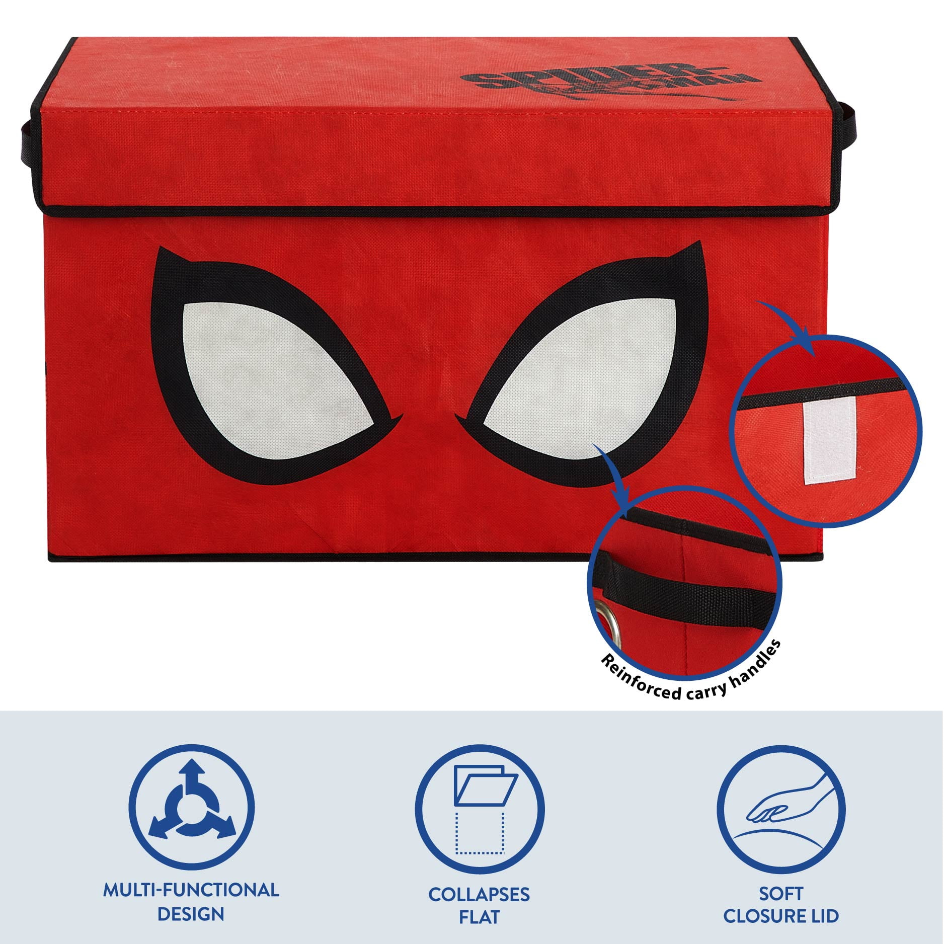 Spiderman 22.5" W x 13.5" H Storage Trunk