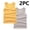 Silver, variant on Crunowin Boys And Girls Summer Tank Tops, 2-Pack Soft Cotton Round Neck Casual Kids Vest Size 11 Purple