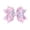 Pink, variant on Glitter Bow Straw Covers Cute Irid Escent Flower Bow Straw Toppers for Tumblers Reusable Dustp Roof Cup Accessories for Girls Daily Use