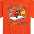 thumbnail image 3 of Pete The Cat - Meet Me At The Library - Men's Short Sleeve Graphic T-Shirt, 3 of 6