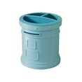 thumbnail image 2 of LSLJS Compartment Mailbox Stationery Storage Bucket Student Desk Office Desktop Ornaments Large Capacity Pen Case, Home Accessories, 2 of 6