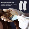 thumbnail image 4 of Protectores auditivos desechables, paquete de 100 fundas impermeables transparentes para baño y ducha, 4 of 4