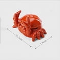 thumbnail image 7 of Ashtray with Lid Cute Ceramic Red Crabs Home Decor, 7 of 7