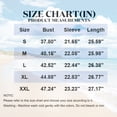 thumbnail image 3 of Sewkxo Women Half Zip Striped Pullover Lapel Zipper Up Long Sleeve Sweatshirts Solid Trendy Loose Fit Casual Quarter Zip Tops,Khaki 2XL, 3 of 5