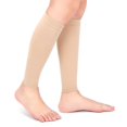 thumbnail image 2 of Gupbes Chaussettes de Compression, Bas Varices Manches Mollet Chaussettes Athlétiques Bout Ouvert Extensible, Chaussettes Athlétiques, pour Vol pour Course, 2 of 3
