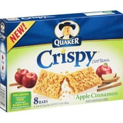 Quaker: Crispy Apple Cinnamon Oat Bars, 7.2 oz
