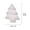 White, variant on IMossad Spode Christmas Tree-Shaped Platter, 3 Compartment Serving Plate for Holiday Display and Christmas Gift