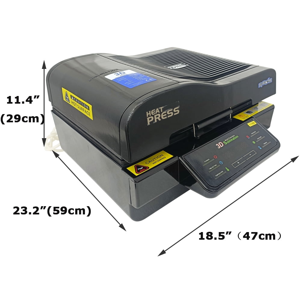 INTSUPERMAI 3D Vacuum Sublimation Heat Press Transfer Machine for Mugs Printing