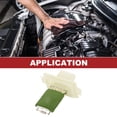 thumbnail image 2 of Resistor del motor del ventilador HVAC Unique Bargains No.5183153AA para Jeep Commander 2005-2010, 2 of 6