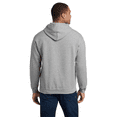 thumbnail image 3 of Gildan Heavy Blend Fleece Hooded Sweatshirt, Men's Pullover Sport Grey Pocket Hoodie, XL, 3 of 5