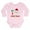 Petal Pink, variant on CafePress - My 1St Christmas Santa Claus Body Suit - Long Sleeve Cotton Baby Bodysuit