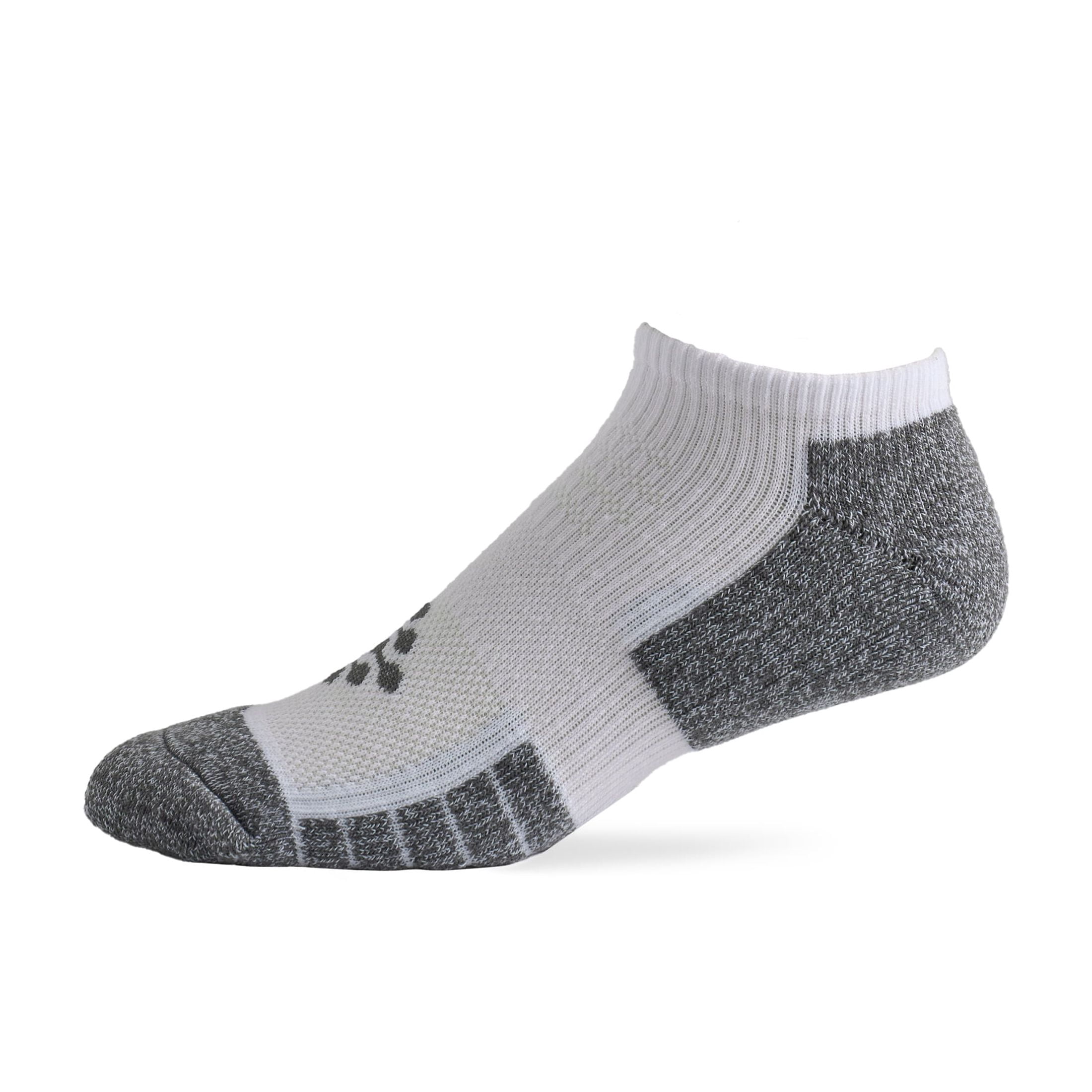 TRUEENERGY Flow High Impact Low Cut Cushion Sock, Men's Size 10-14.5, 3-pack