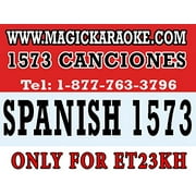 Magic Sing Spanish Song Chip With 1,573 Songs - Only For Et23Kh Will Not Work With Any Other Models