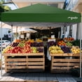 thumbnail image 4 of GVDV Canopy Tent, 10x10 ft Easy Pop up Outdoor Canopy Tent, Portable Straight Leg Gazebo Instant Canopy, 4 of 11