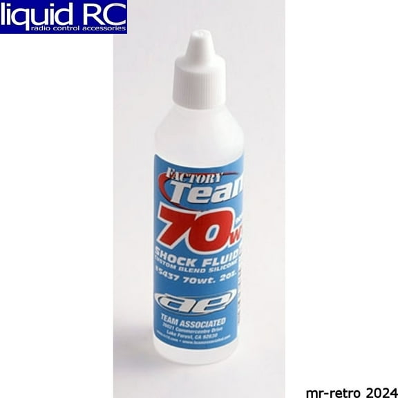 Associated 5437 FT Silicone Shock Fluid 70wt (900 cSt)