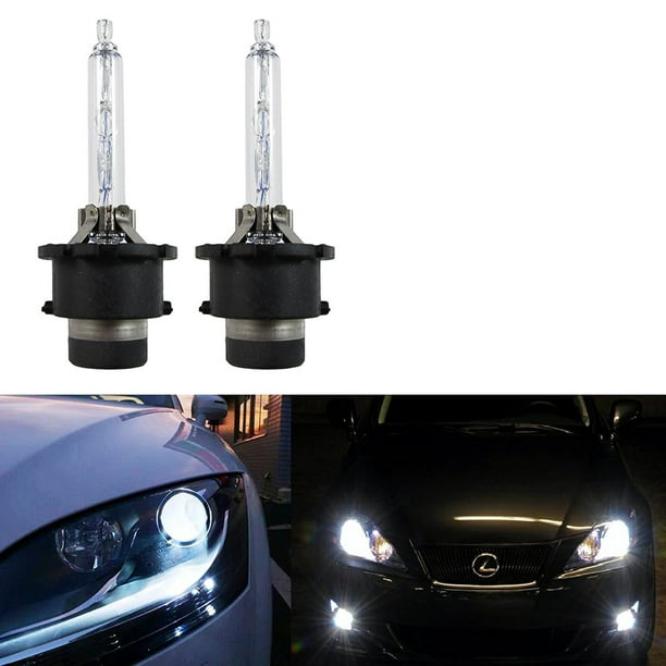 Xotic Tech 2x Xenon White 6000K HID D2S/D2R HID Direct Replacement
