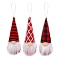 thumbnail image 1 of Billuyoard Colgante de muñeco de gnomo de Navidad de 3 piezas, decoración colgante para habitación, adorno para el hogar, decoración de árbol Kits de decoración para fiestas, 1 of 5