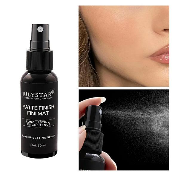 SDJMa Velvet Setting Spray Smudge- And Water-resistant For Foundation, Eyeshadow And Loose Powder. Long Lasting Your Facial Makeup All Day Long 50ml Clearance Makeup under $5