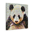 thumbnail image 2 of Pandas in Pointillism - Canvas, 2 of 10