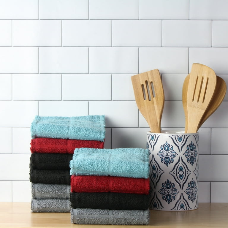Home Basics Colored Kitchen Towels