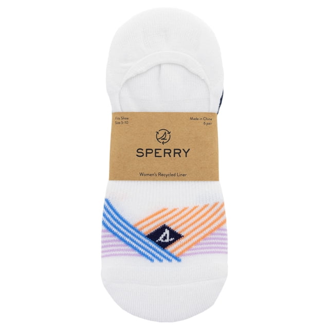 Sperry Doublures de Espadrilles Recyclées Super Douces (Lot de 6 Paires) (Femmes)