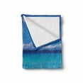 thumbnail image 2 of Nautical Soft Flannel Fleece Throw Blanket, Exotic Tropic Beach in Philippines Island Horizon Summer Paradise Concept, Cozy Plush for Indoor and Outdoor Use, 50" x 60", Turquoise Cream, by Ambesonne, 2 of 6