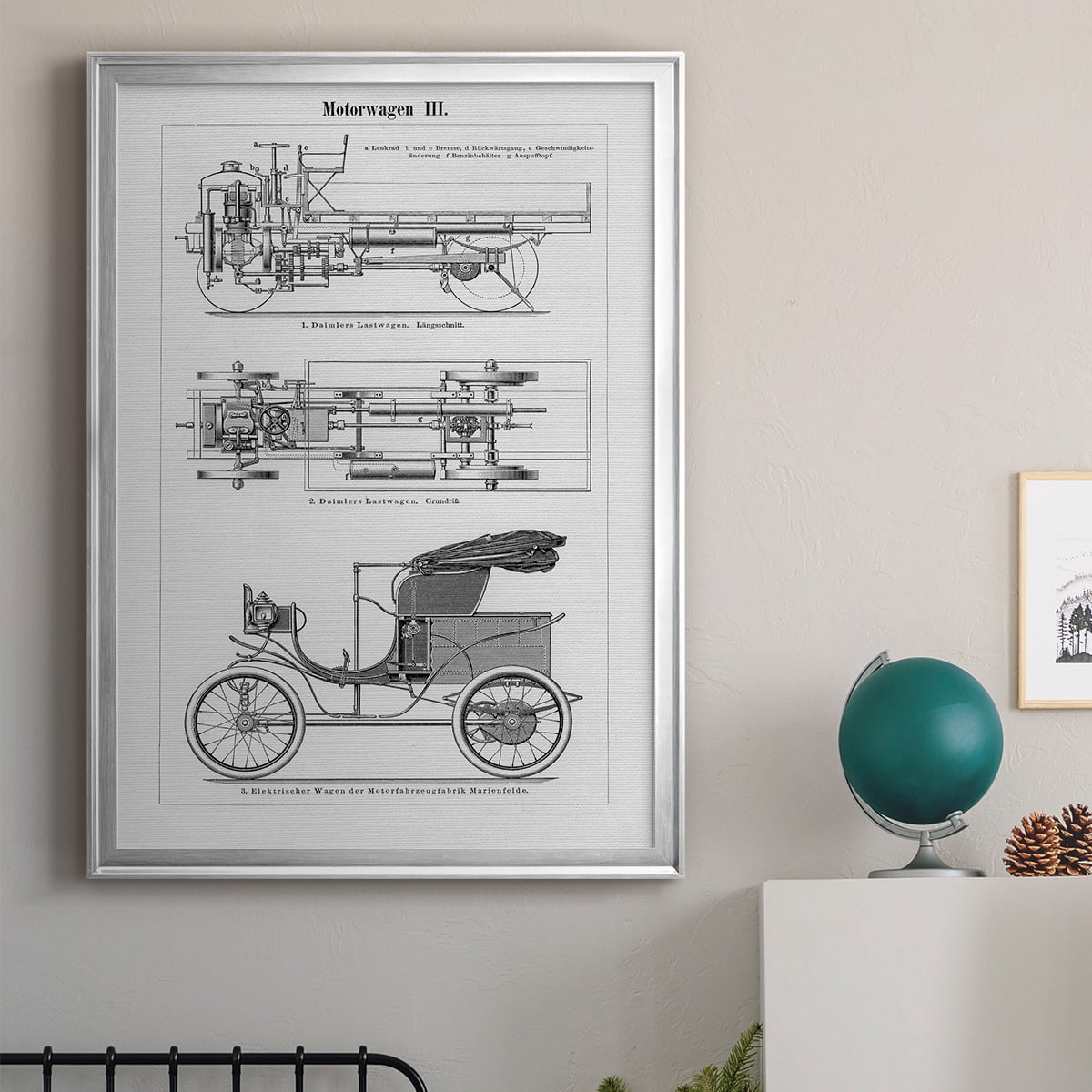 Industrial Motorcar Premium Classic Framed Print - Ready to Hang