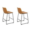 thumbnail image 3 of Heavenly Collection Brown Counter Stool for Dining Area, 3 of 7