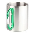 thumbnail image 6 of Carabiner Camping Mug Metal Hiking Climbing Cups 150ml, Gifts Green, 6 of 6