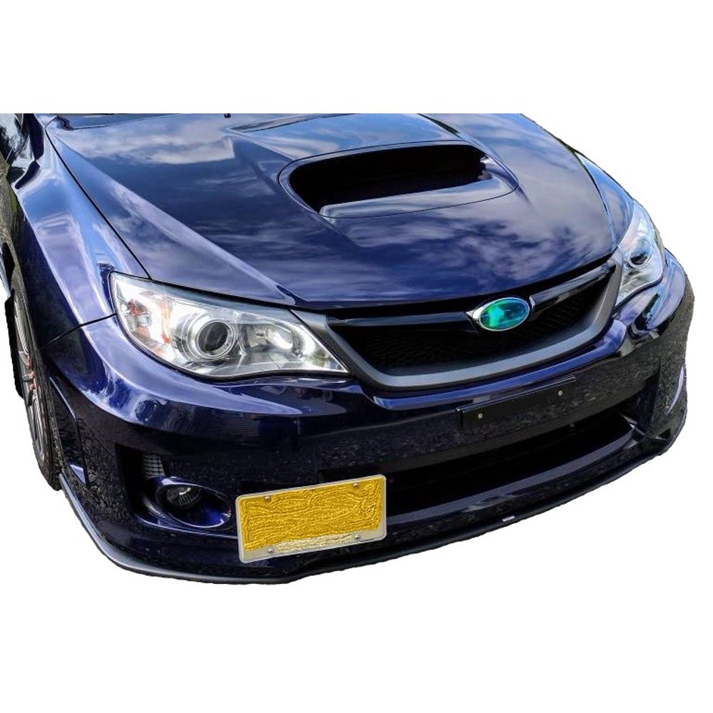 Front Bumper Tow Hook License Plate Mount Bracket For Subaru Impreza