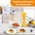 thumbnail image 7 of Pasta Attachment For Kitchenaid Stand Mixer With 6 Different Shapes Pasta Press Outlet, Durable Pasta Attachment For Kitchenaid Mixer, 6 In 1 Pasta Maker Attachment For Kitchenaid Mixer Cheese Grater, 7 of 7