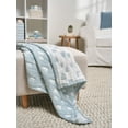 thumbnail image 6 of Modern Moments By Gerber Baby Boy Jacquard Gauze Blanket, Blue, 6 of 15