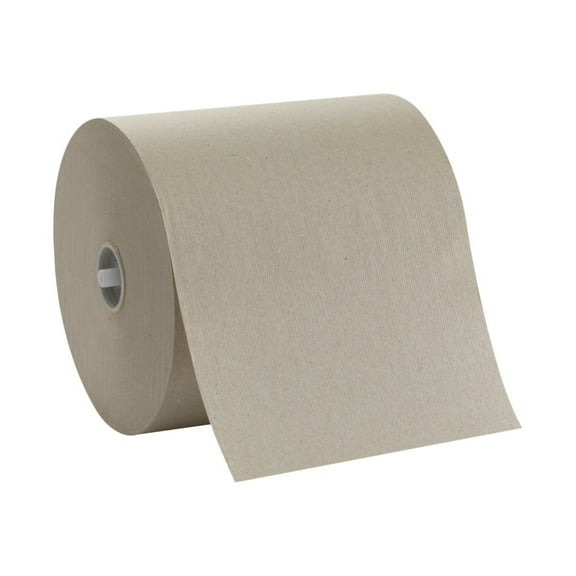 GP Pro SofPull® 100% Mechanical Recycled Brown Hardwound Roll Paper Towels, 6 Rolls Per Carton