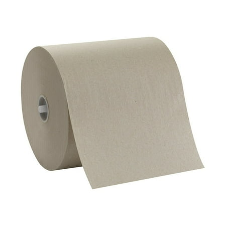 GP Pro SofPull® 100% Mechanical Recycled Brown Hardwound Roll Paper Towels, 6 Rolls Per Carton