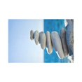 thumbnail image 3 of CADecor Pebbles Stack Over Blue Sea In Croatia Home Decor Tapestry Wall Art Wall Tapestry 51x60 Inches, 3 of 3